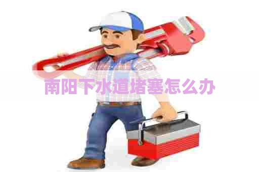 南阳下水道堵塞怎么办 南阳下水道堵塞怎么办