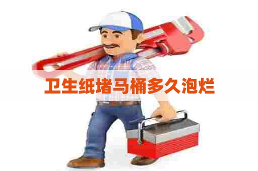 卫生纸堵马桶多久泡烂