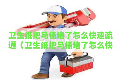 卫生纸把马桶堵了怎么快速疏通（卫生纸把马桶堵了怎么快速疏通小妙招）