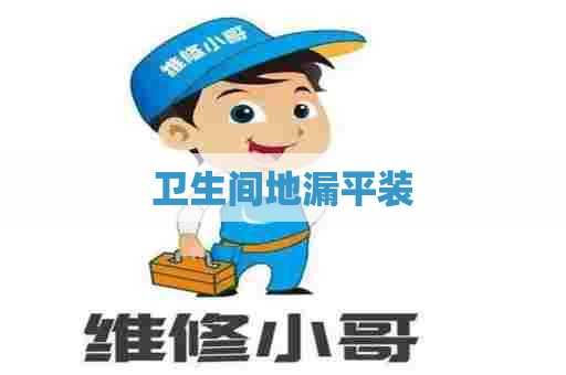 卫生间地漏平装