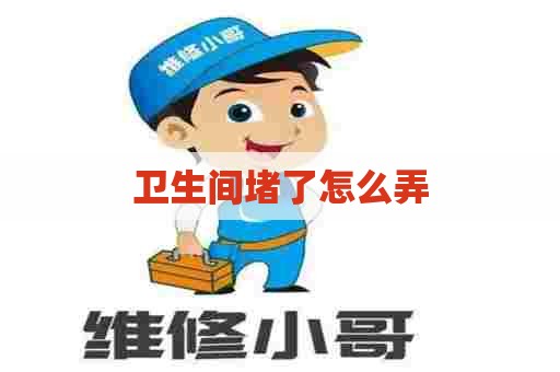 卫生间堵了怎么弄