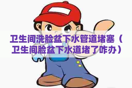 卫生间洗脸盆下水管道堵塞（卫生间脸盆下水道堵了咋办）