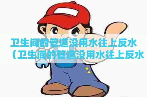 卫生间的管道没用水往上反水（卫生间的管道没用水往上反水怎么办）