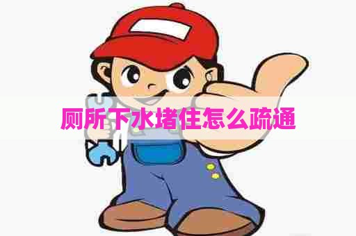 厕所下水堵住怎么疏通 厕所下水堵住怎么疏通