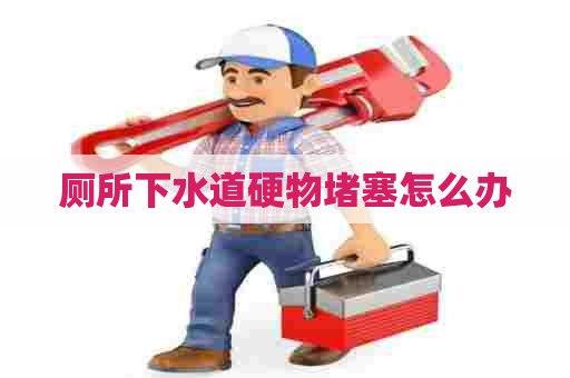 厕所下水道硬物堵塞怎么办 厕所下水道硬物堵塞怎么办