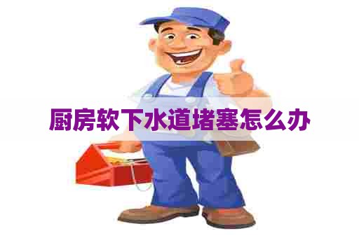 厨房软下水道堵塞怎么办