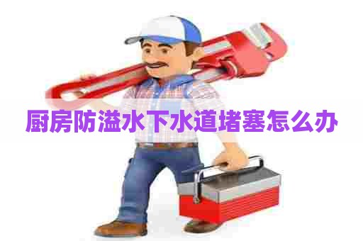厨房防溢水下水道堵塞怎么办