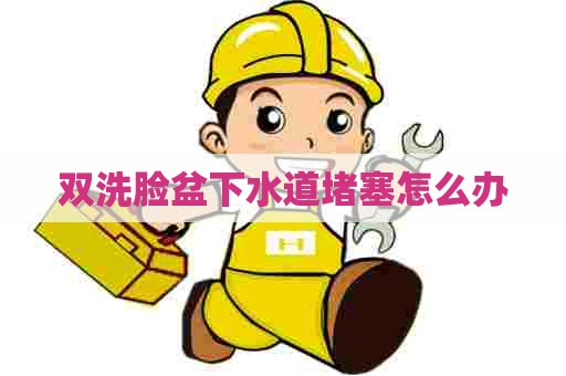 双洗脸盆下水道堵塞怎么办