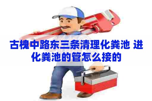 古槐中路东三条清理化粪池 进化粪池的管怎么接的