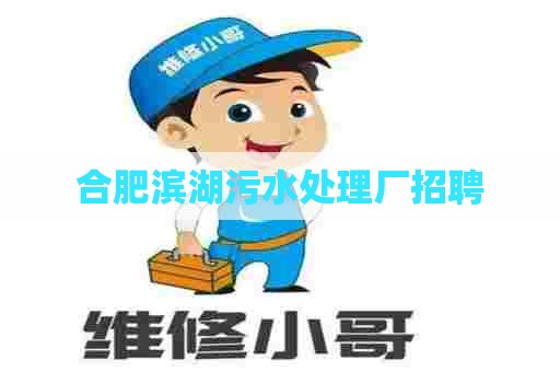 合肥滨湖污水处理厂招聘