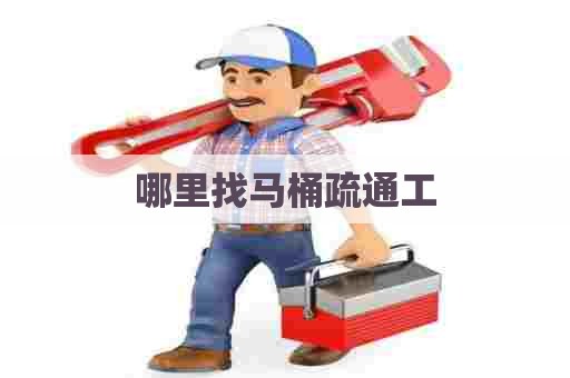 哪里找马桶疏通工