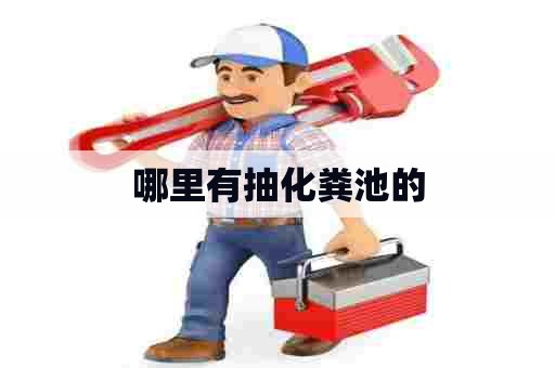 哪里有抽化粪池的