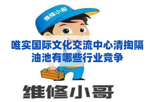 唯实国际文化交流中心清掏隔油池有哪些行业竞争