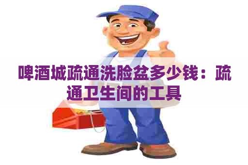 啤酒城疏通洗脸盆多少钱：疏通卫生间的工具