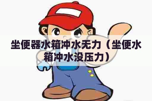 坐便器水箱冲水无力(坐便水箱冲水没压力) 坐便器水箱冲水无力(坐便水箱冲水没压力)