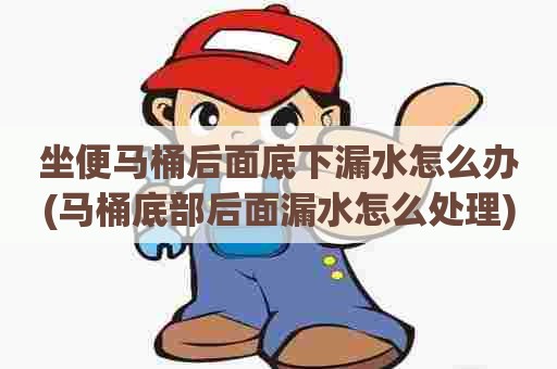 坐便马桶后面底下漏水怎么办(马桶底部后面漏水怎么处理)