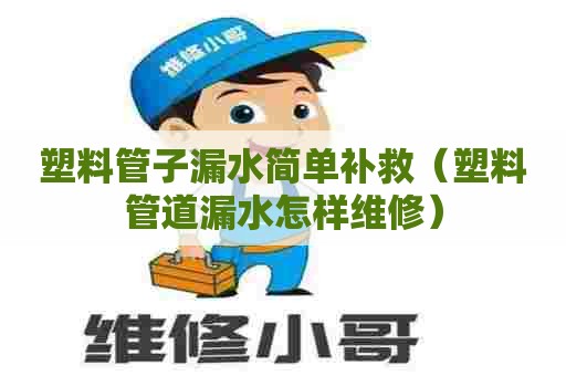 塑料管子漏水简单补救(塑料管道漏水怎样维修) 塑料管子漏水简单补救(塑料管道漏水怎样维修)