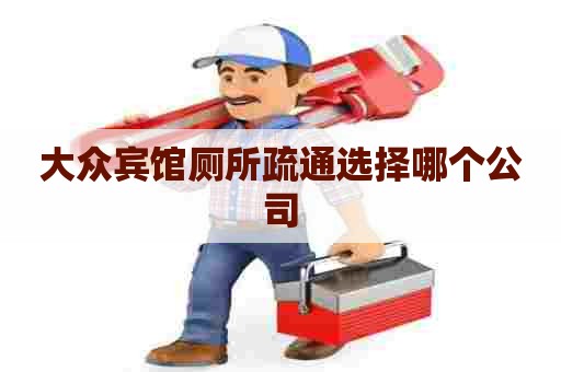 大众宾馆厕所疏通选择哪个公司