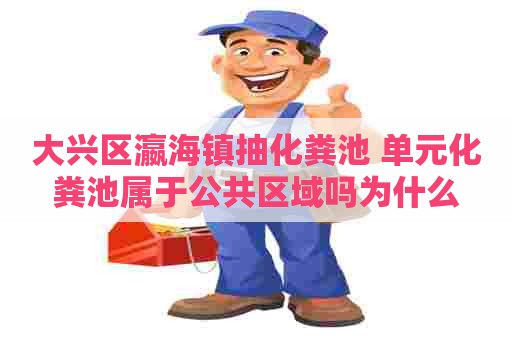 大兴区瀛海镇抽化粪池 单元化粪池属于公共区域吗为什么