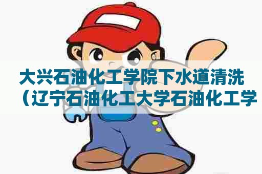 大兴石油化工学院下水道清洗(辽宁石油化工大学石油化工学院) 大兴石油化工学院下水道清洗(辽宁石油化工大学石油化工学院)