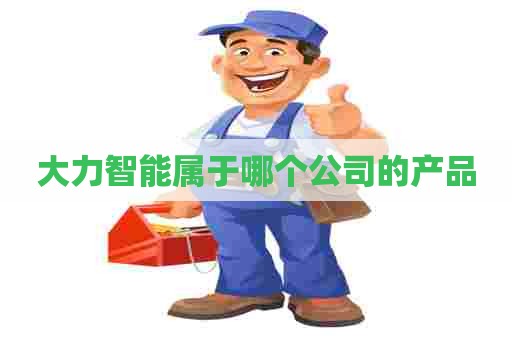 大力智能属于哪个公司的产品 大力智能属于哪个公司的产品