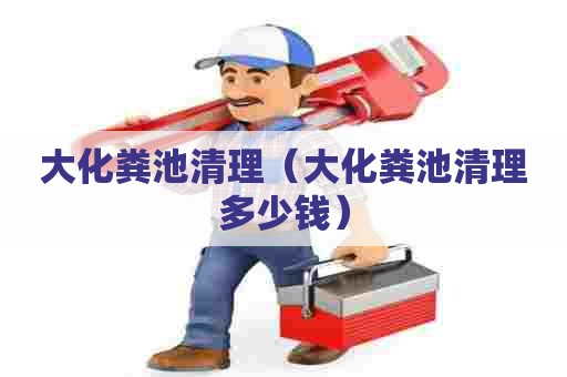大化粪池清理（大化粪池清理多少钱）