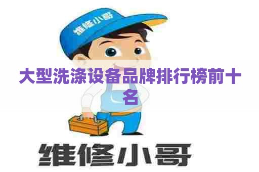 大型洗涤设备品牌排行榜前十名
