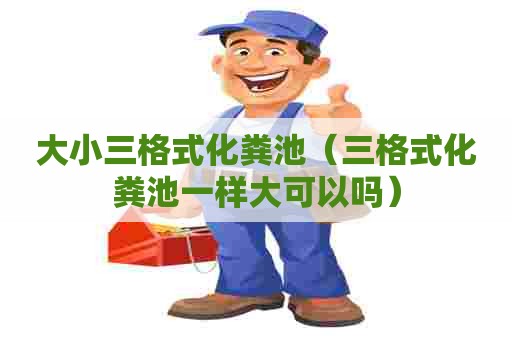 大小三格式化粪池（三格式化粪池一样大可以吗）