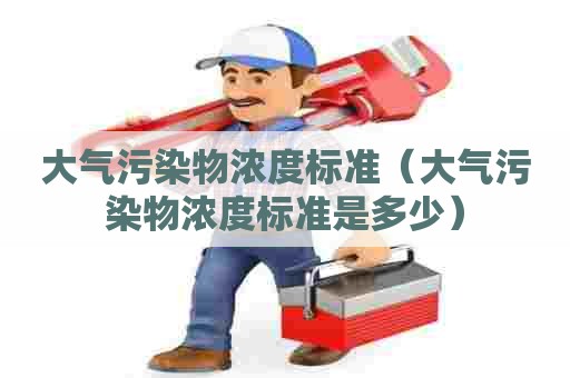 大气污染物浓度标准（大气污染物浓度标准是多少）