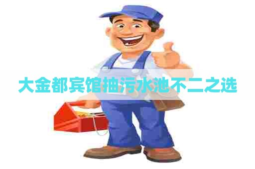 大金都宾馆抽污水池不二之选
