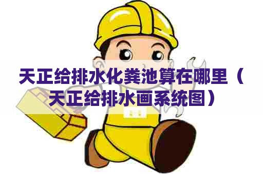 天正给排水化粪池算在哪里（天正给排水画系统图）