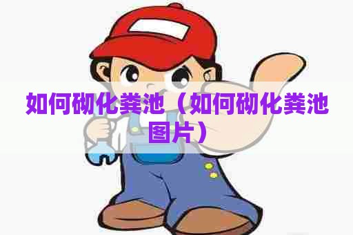 如何砌化粪池(如何砌化粪池图片) 如何砌化粪池(如何砌化粪池图片)