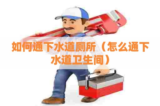 如何通下水道厕所（怎么通下水道卫生间）
