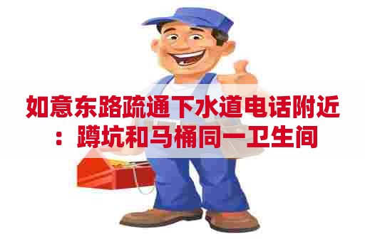 如意东路疏通下水道电话附近：蹲坑和马桶同一卫生间