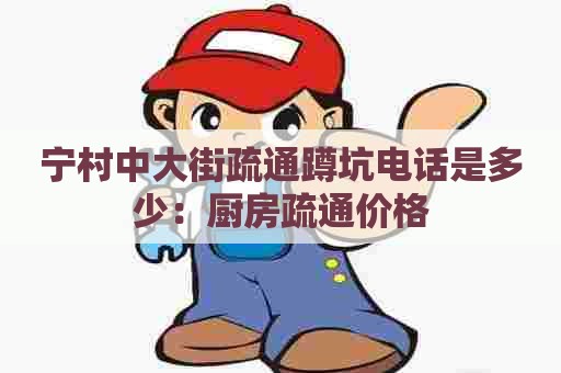 宁村中大街疏通蹲坑电话是多少:厨房疏通价格 宁村中大街疏通蹲坑电话是多少:厨房疏通价格