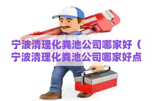 宁波清理化粪池公司哪家好（宁波清理化粪池公司哪家好点）