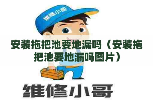 安装拖把池要地漏吗（安装拖把池要地漏吗图片）