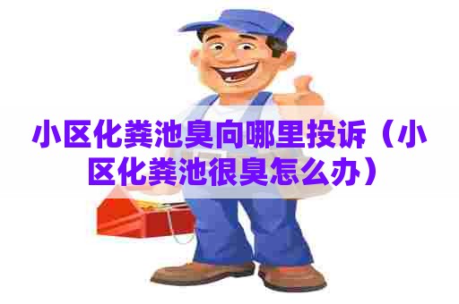 小区化粪池臭向哪里投诉（小区化粪池很臭怎么办）