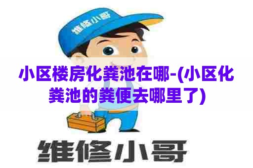 小区楼房化粪池在哪-(小区化粪池的粪便去哪里了)