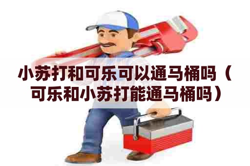 小苏打和可乐可以通马桶吗（可乐和小苏打能通马桶吗）