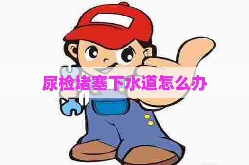 尿检堵塞下水道怎么办