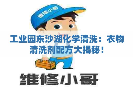 工业园东沙湖化学清洗：衣物清洗剂配方大揭秘！