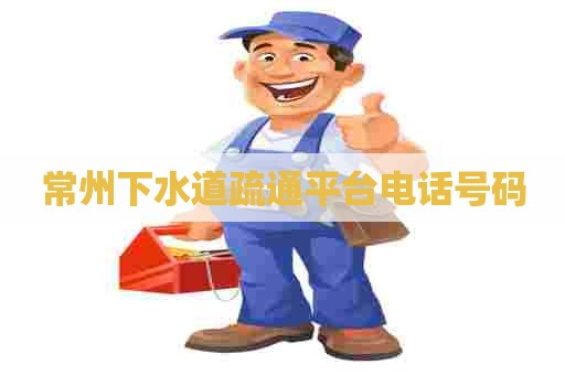 常州下水道疏通平台电话号码 常州下水道疏通平台电话号码
