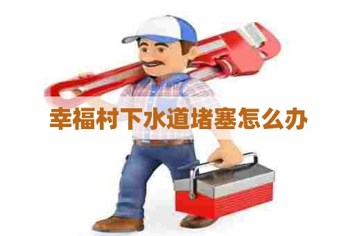 幸福村下水道堵塞怎么办