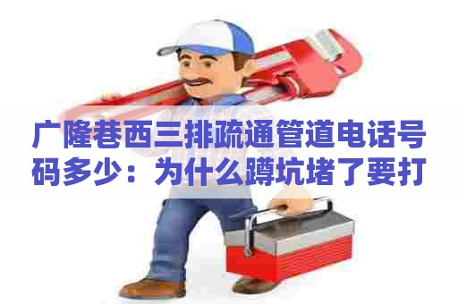 广隆巷西三排疏通管道电话号码多少:为什么蹲坑堵了要打孔 广隆巷西三排疏通管道电话号码多少:为什么蹲坑堵了要打孔