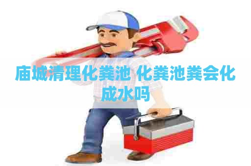 庙城清理化粪池 化粪池粪会化成水吗
