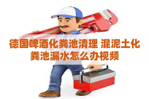 德国啤酒化粪池清理 混泥土化粪池漏水怎么办视频 德国啤酒化粪池清理 混泥土化粪池漏水怎么办视频