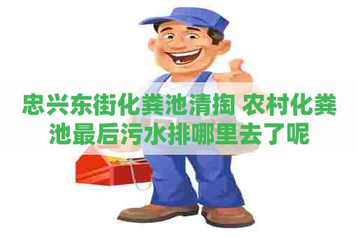 忠兴东街化粪池清掏 农村化粪池最后污水排哪里去了呢