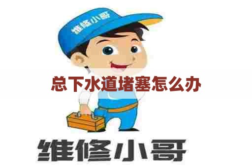 总下水道堵塞怎么办