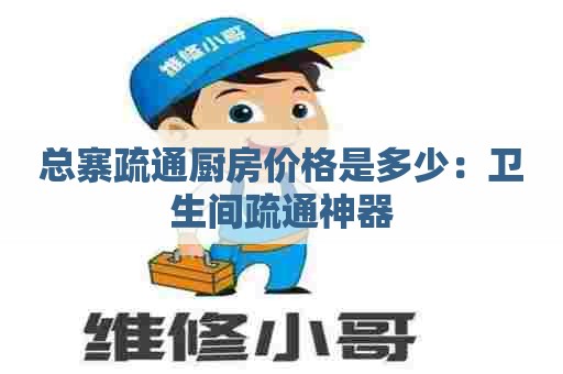 总寨疏通厨房价格是多少：卫生间疏通神器